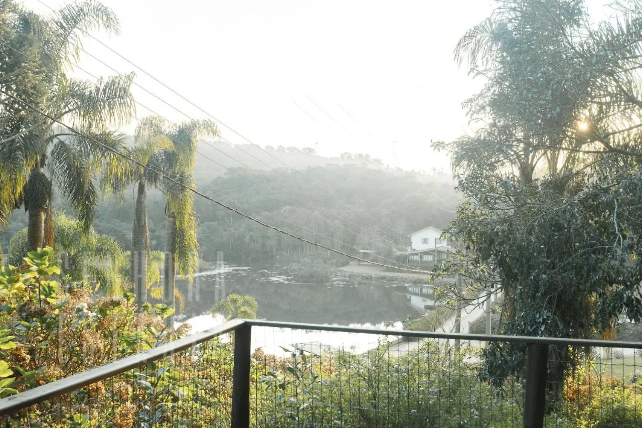 Casa Merlot Com Lareira Quadra E Vista Para Lago Rancho Queimado Ferienhaus
