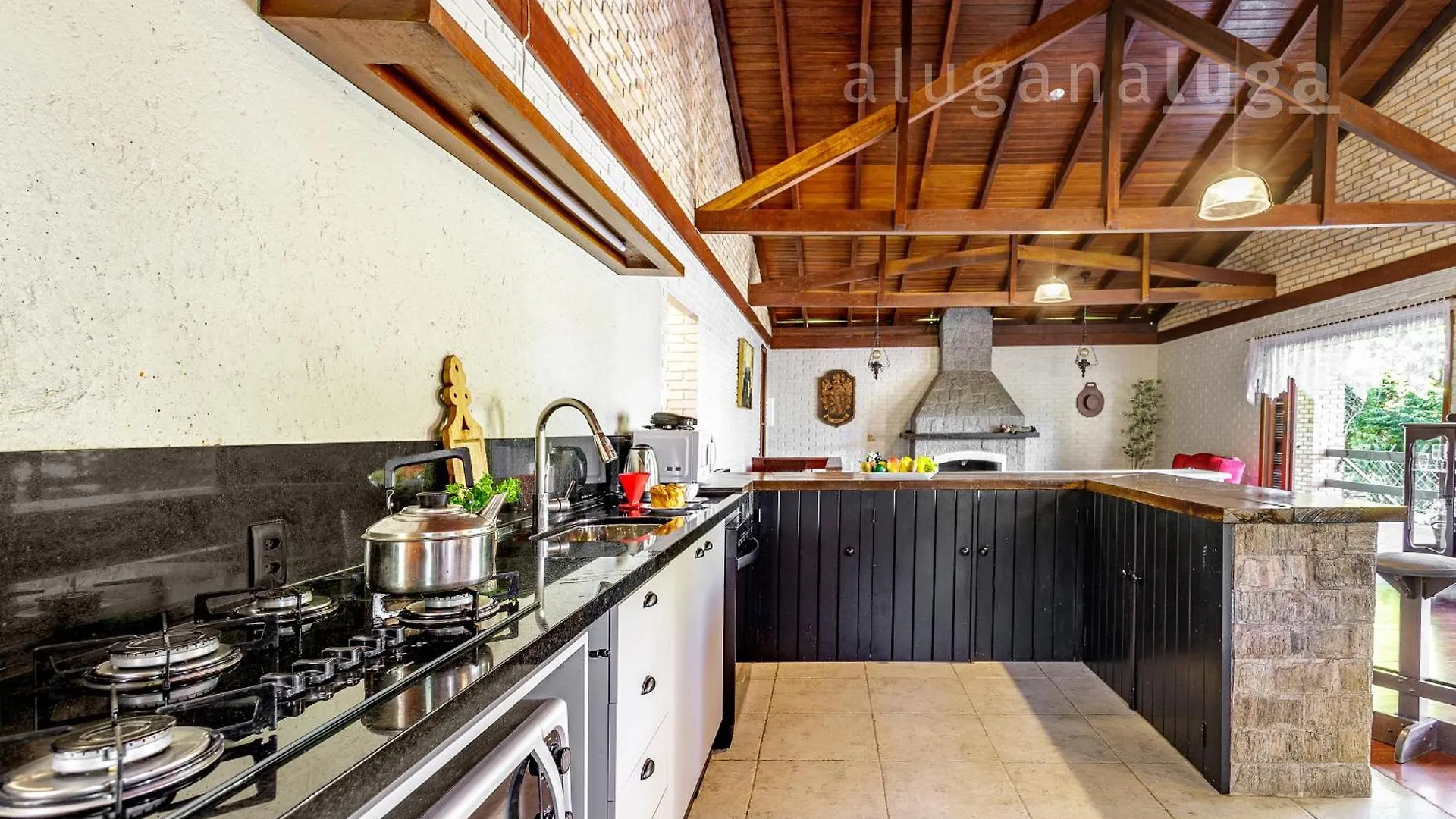 Casa Merlot Com Lareira Quadra E Vista Para Lago Rancho Queimado 0*,  Brasilien