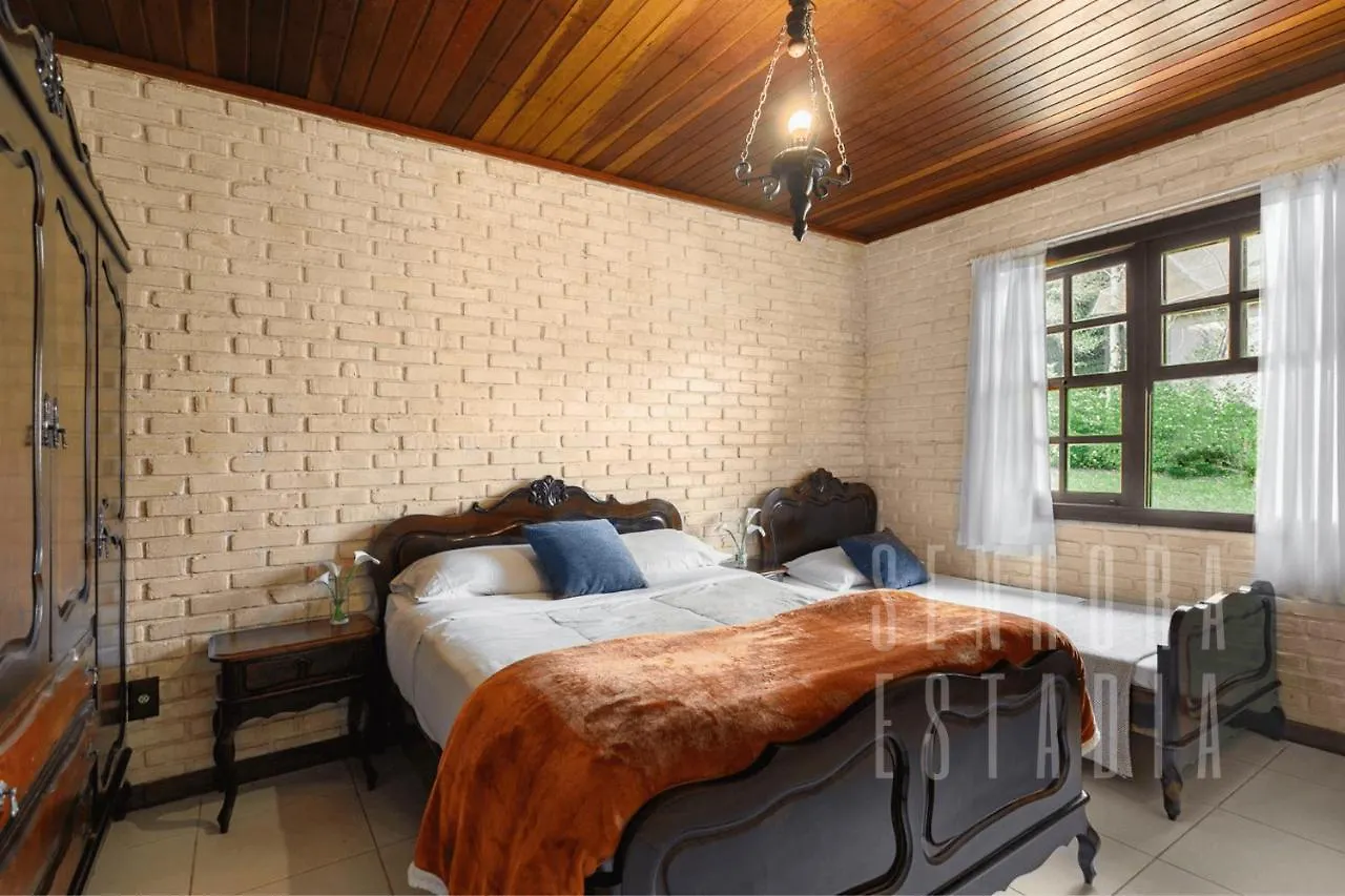 Casa Merlot Com Lareira Quadra E Vista Para Lago Rancho Queimado
