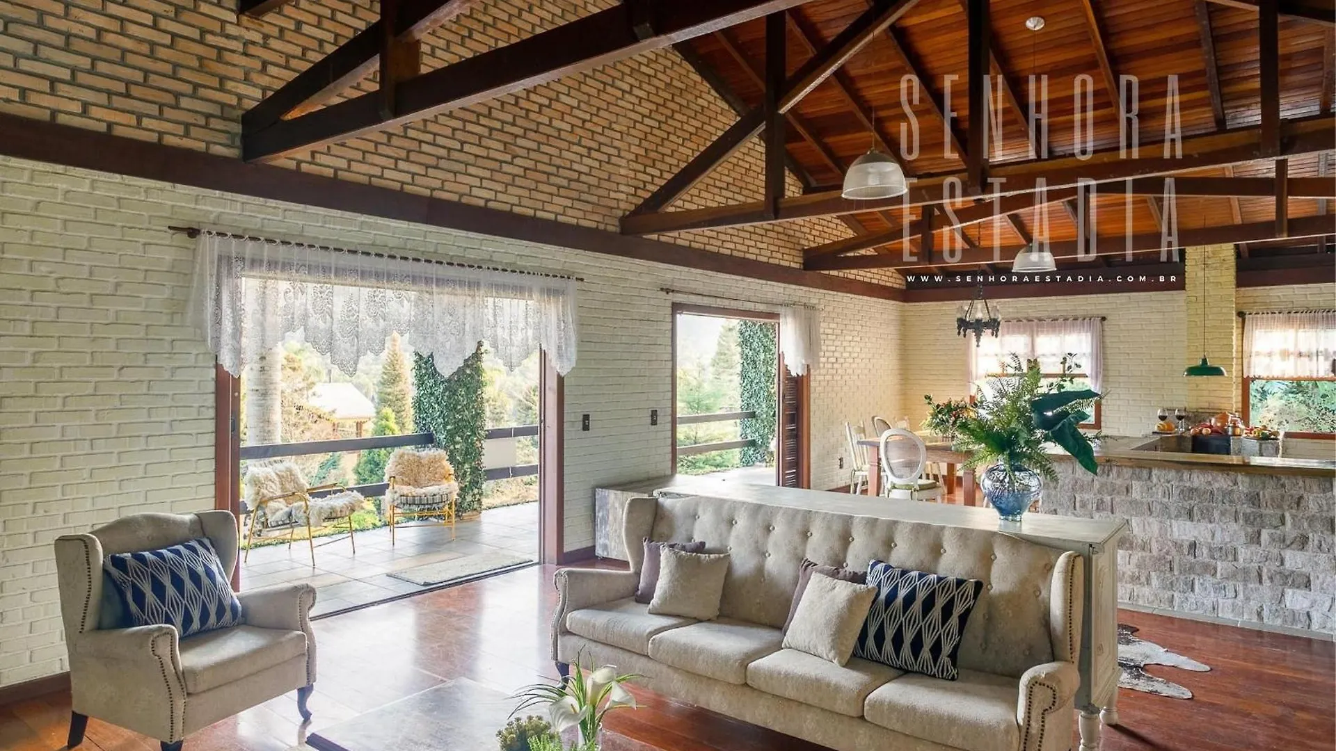 Casa Merlot Com Lareira Quadra E Vista Para Lago Rancho Queimado